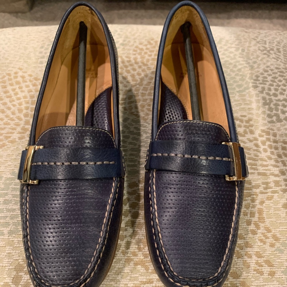Peter Miller Navy Loafers